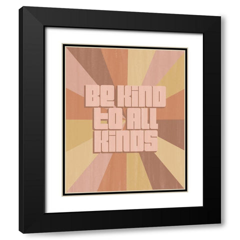 All Kinds I Black Modern Wood Framed Art Print with Double Matting by Popp, Grace