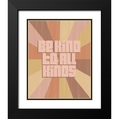 All Kinds I Black Modern Wood Framed Art Print with Double Matting by Popp, Grace