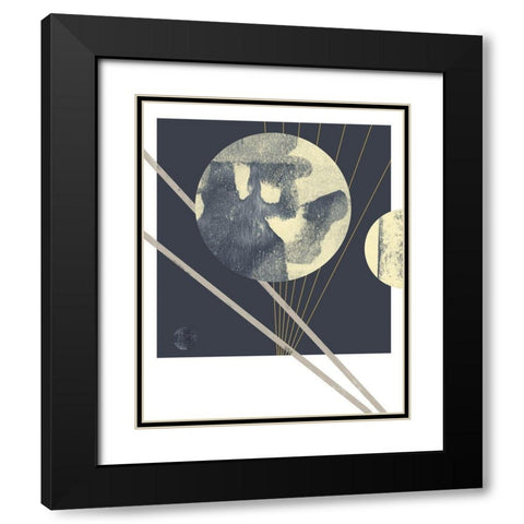 Planetary Weights I Black Modern Wood Framed Art Print with Double Matting by Green, Jacob