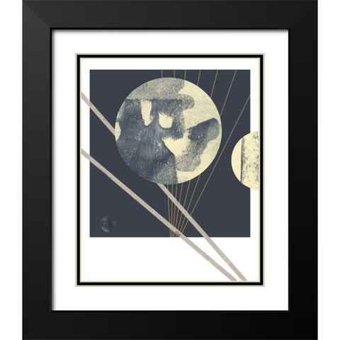 Planetary Weights I Black Modern Wood Framed Art Print with Double Matting by Green, Jacob