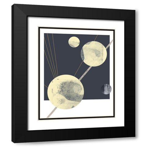 Planetary Weights IV Black Modern Wood Framed Art Print with Double Matting by Green, Jacob