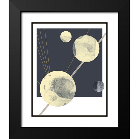 Planetary Weights IV Black Modern Wood Framed Art Print with Double Matting by Green, Jacob