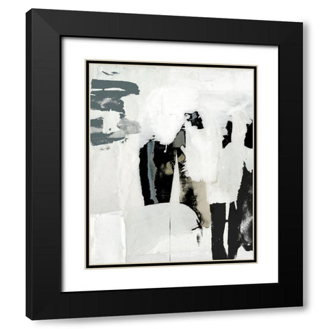 Broken Window I Black Modern Wood Framed Art Print with Double Matting by Goldberger, Jennifer