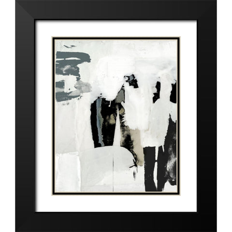 Broken Window I Black Modern Wood Framed Art Print with Double Matting by Goldberger, Jennifer