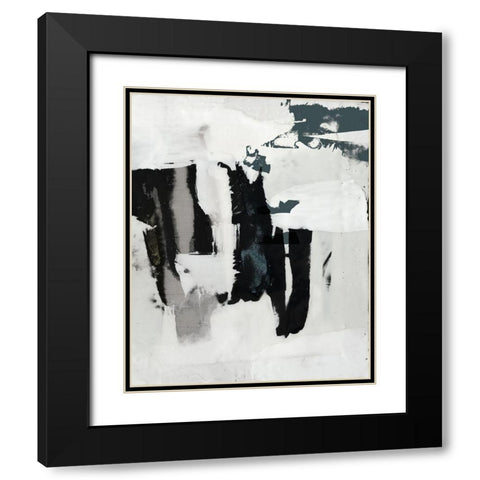 Broken Window II Black Modern Wood Framed Art Print with Double Matting by Goldberger, Jennifer