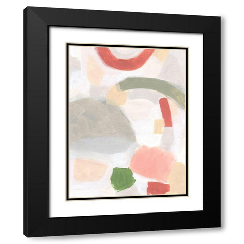 Interior Monologue II Black Modern Wood Framed Art Print with Double Matting by Vess, June Erica