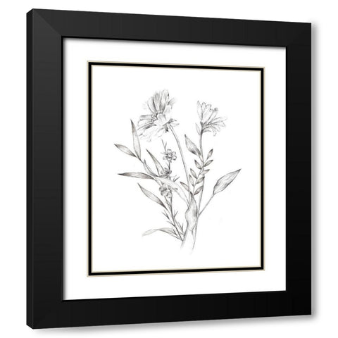 Wild Bunch II Black Modern Wood Framed Art Print with Double Matting by Warren, Annie