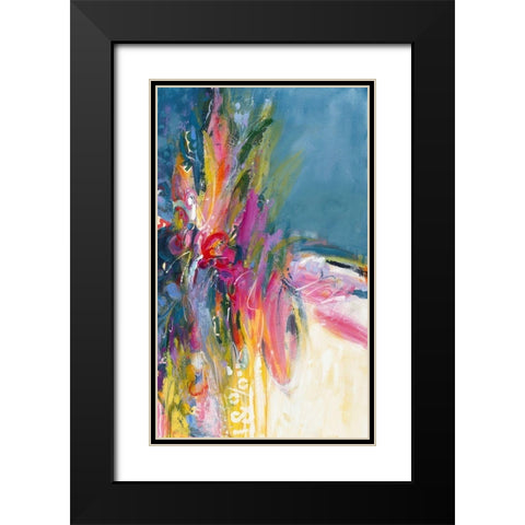 Bulah Black Modern Wood Framed Art Print with Double Matting by Bothne, Janet
