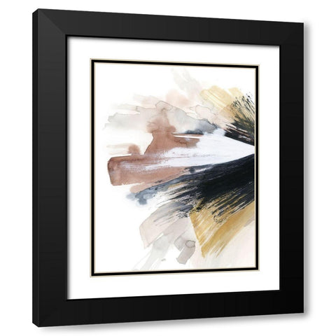 Desert Eruption I Black Modern Wood Framed Art Print with Double Matting by Popp, Grace