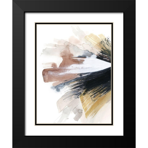 Desert Eruption I Black Modern Wood Framed Art Print with Double Matting by Popp, Grace