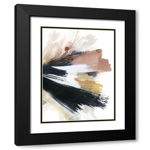 Desert Eruption II Black Modern Wood Framed Art Print with Double Matting by Popp, Grace