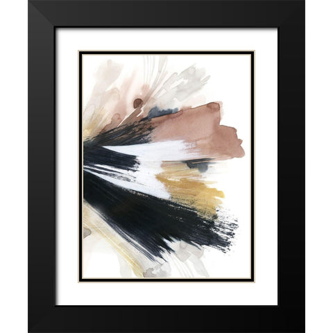 Desert Eruption II Black Modern Wood Framed Art Print with Double Matting by Popp, Grace