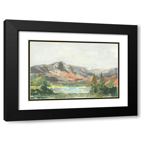 Rusty Mountains I Black Modern Wood Framed Art Print with Double Matting by Harper, Ethan