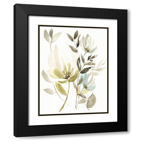 Winter Arrangement II Black Modern Wood Framed Art Print with Double Matting by Goldberger, Jennifer