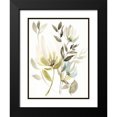 Winter Arrangement II Black Modern Wood Framed Art Print with Double Matting by Goldberger, Jennifer