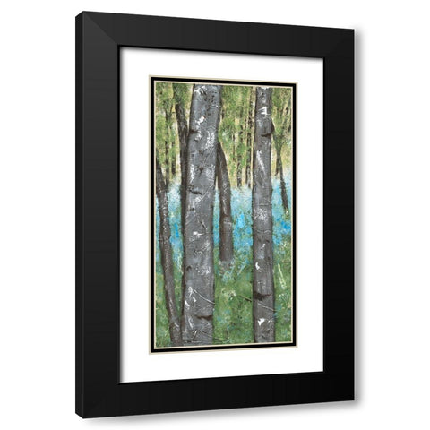 Deep Silence I Black Modern Wood Framed Art Print with Double Matting by Reynolds, Jade