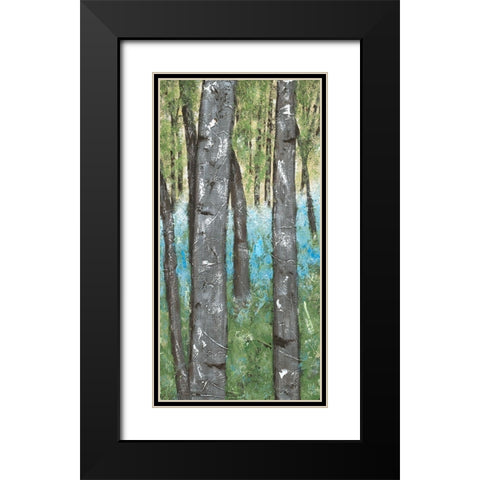 Deep Silence I Black Modern Wood Framed Art Print with Double Matting by Reynolds, Jade
