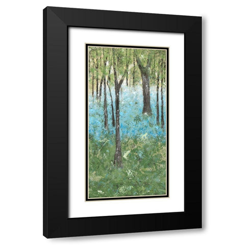 Deep Silence II Black Modern Wood Framed Art Print with Double Matting by Reynolds, Jade