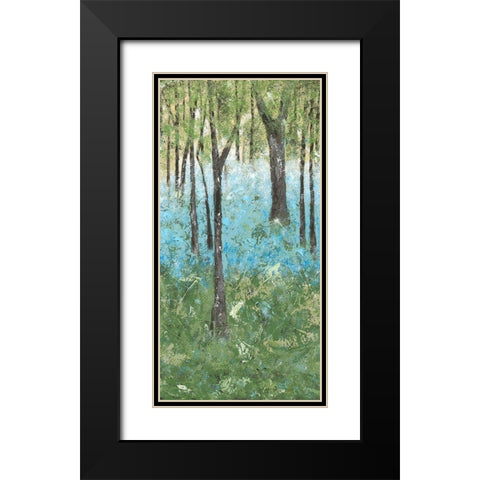 Deep Silence II Black Modern Wood Framed Art Print with Double Matting by Reynolds, Jade
