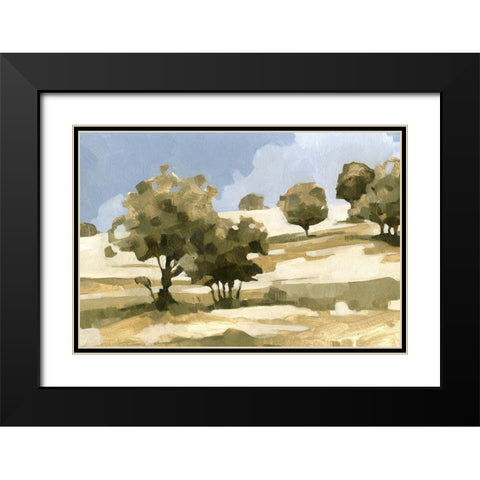 End of Summer II Black Modern Wood Framed Art Print with Double Matting by Caroline, Emma
