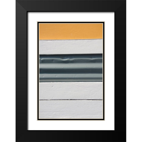 Beachtown Blues III Black Modern Wood Framed Art Print with Double Matting by DeNardo, Laura