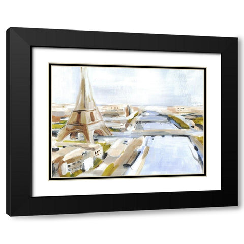 Daylight Paris I Black Modern Wood Framed Art Print with Double Matting by Warren, Annie