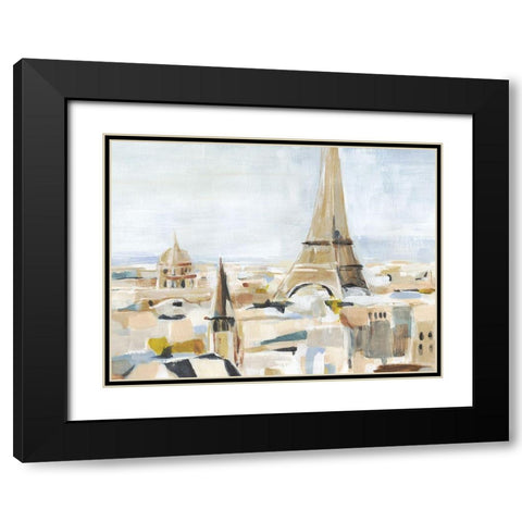 Daylight Paris II Black Modern Wood Framed Art Print with Double Matting by Warren, Annie