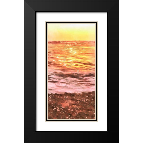 Days End I Black Modern Wood Framed Art Print with Double Matting by Saunders, Alonzo