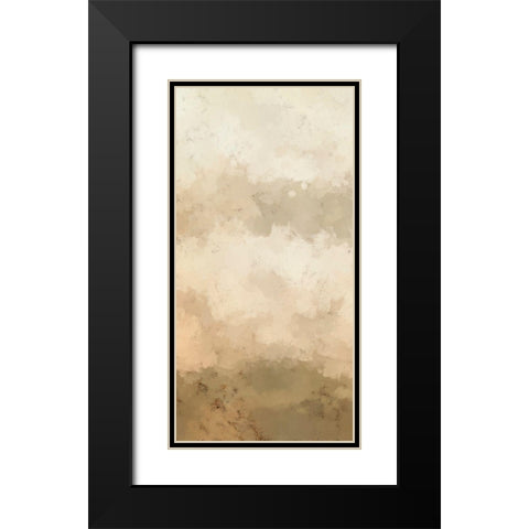 Freeform VI Black Modern Wood Framed Art Print with Double Matting by Saunders, Alonzo