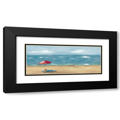 By the Beach III Black Modern Wood Framed Art Print with Double Matting by Reynolds, Jade