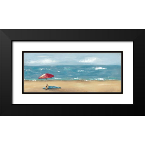 By the Beach III Black Modern Wood Framed Art Print with Double Matting by Reynolds, Jade