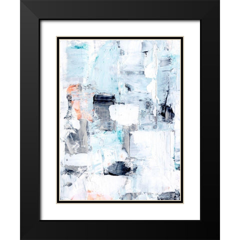 Urban Reflection II Black Modern Wood Framed Art Print with Double Matting by Harper, Ethan
