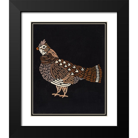Forest Dweller VI Black Modern Wood Framed Art Print with Double Matting by Moore, Regina