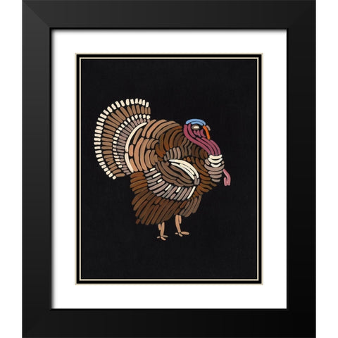 Forest Dweller VII Black Modern Wood Framed Art Print with Double Matting by Moore, Regina