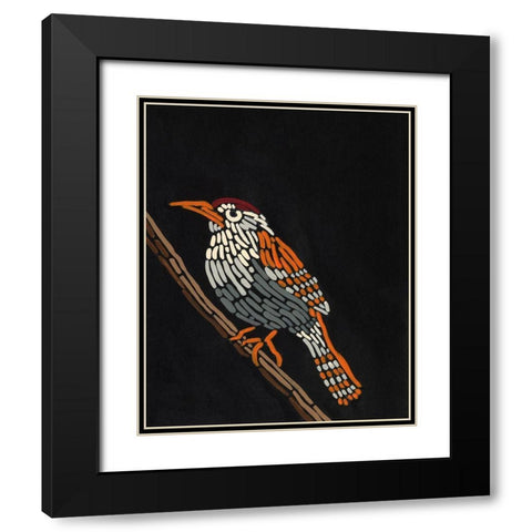 Forest Dweller VIII Black Modern Wood Framed Art Print with Double Matting by Moore, Regina
