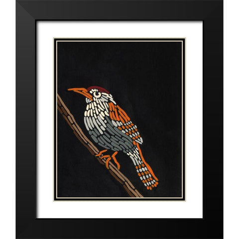 Forest Dweller VIII Black Modern Wood Framed Art Print with Double Matting by Moore, Regina