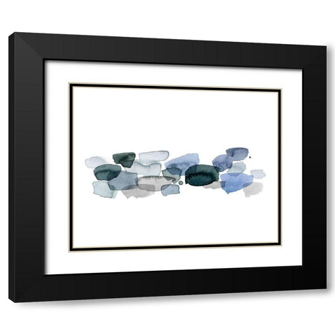 River Droplets II Black Modern Wood Framed Art Print with Double Matting by Popp, Grace