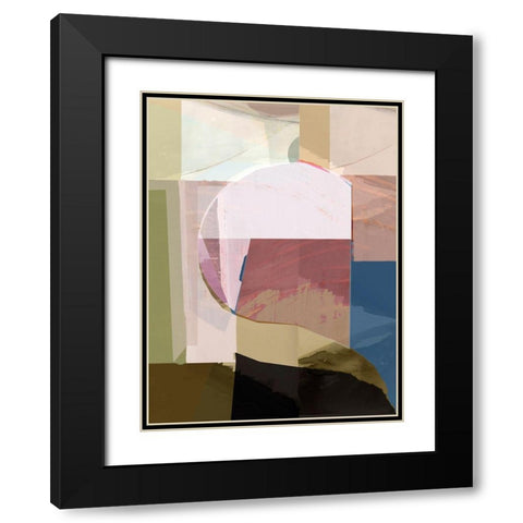 St. Ives 1 Black Modern Wood Framed Art Print with Double Matting by Cartissi