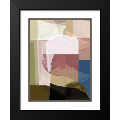 St. Ives 1 Black Modern Wood Framed Art Print with Double Matting by Cartissi