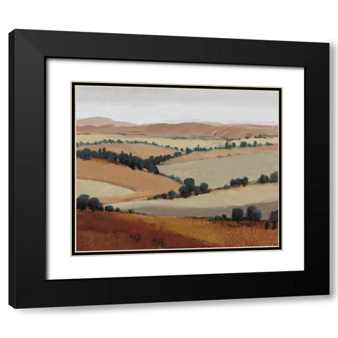 Soaring View I Black Modern Wood Framed Art Print with Double Matting by OToole, Tim