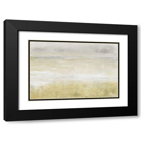 Embellished Squall I Black Modern Wood Framed Art Print with Double Matting by OToole, Tim