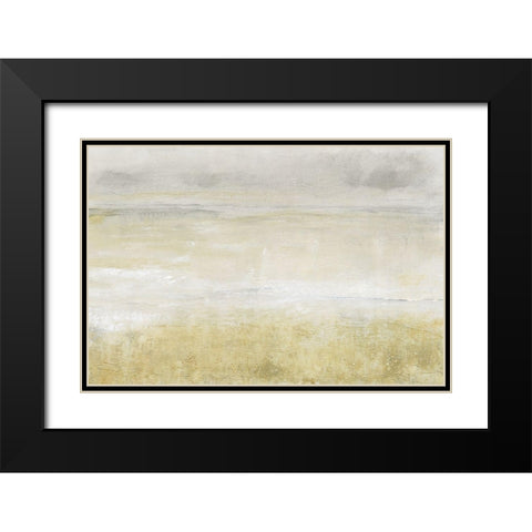 Embellished Squall I Black Modern Wood Framed Art Print with Double Matting by OToole, Tim