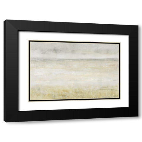 Embellished Squall II Black Modern Wood Framed Art Print with Double Matting by OToole, Tim