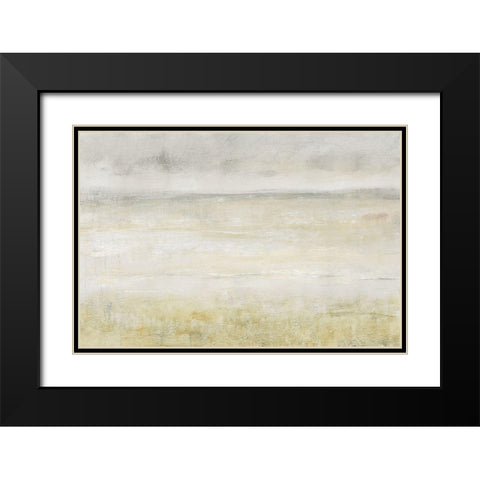 Embellished Squall II Black Modern Wood Framed Art Print with Double Matting by OToole, Tim