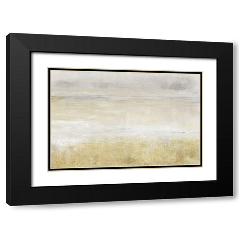 Squall I Black Modern Wood Framed Art Print with Double Matting by OToole, Tim