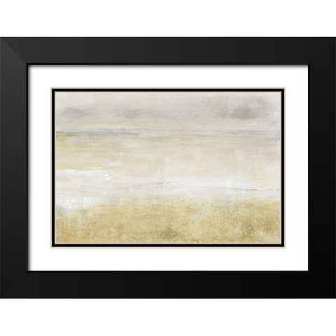 Squall I Black Modern Wood Framed Art Print with Double Matting by OToole, Tim