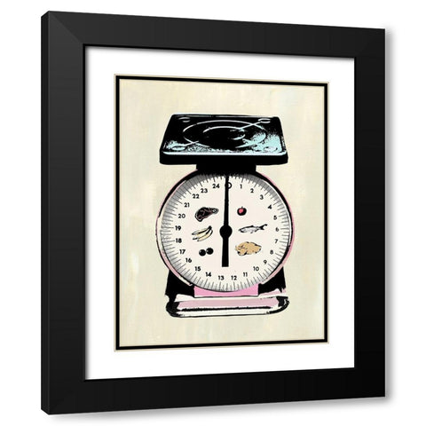 Retro Kitchen Appliance II Black Modern Wood Framed Art Print with Double Matting by Warren, Annie