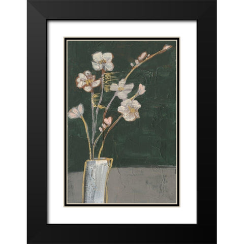 Textured Still Life I Black Modern Wood Framed Art Print with Double Matting by Goldberger, Jennifer