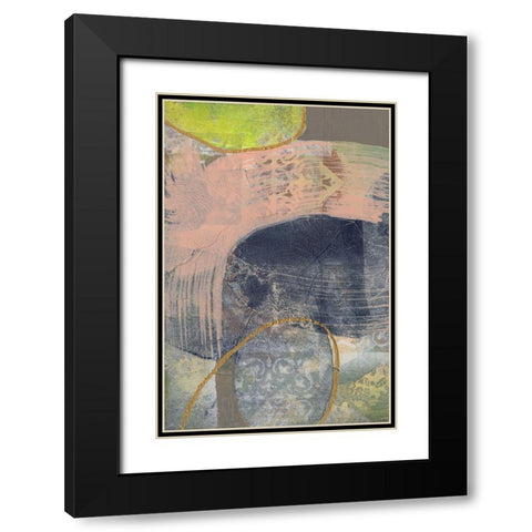 Betwixt II Black Modern Wood Framed Art Print with Double Matting by Goldberger, Jennifer