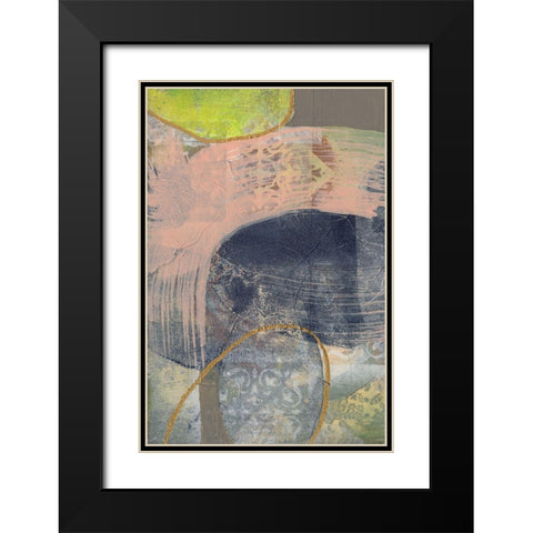 Betwixt II Black Modern Wood Framed Art Print with Double Matting by Goldberger, Jennifer